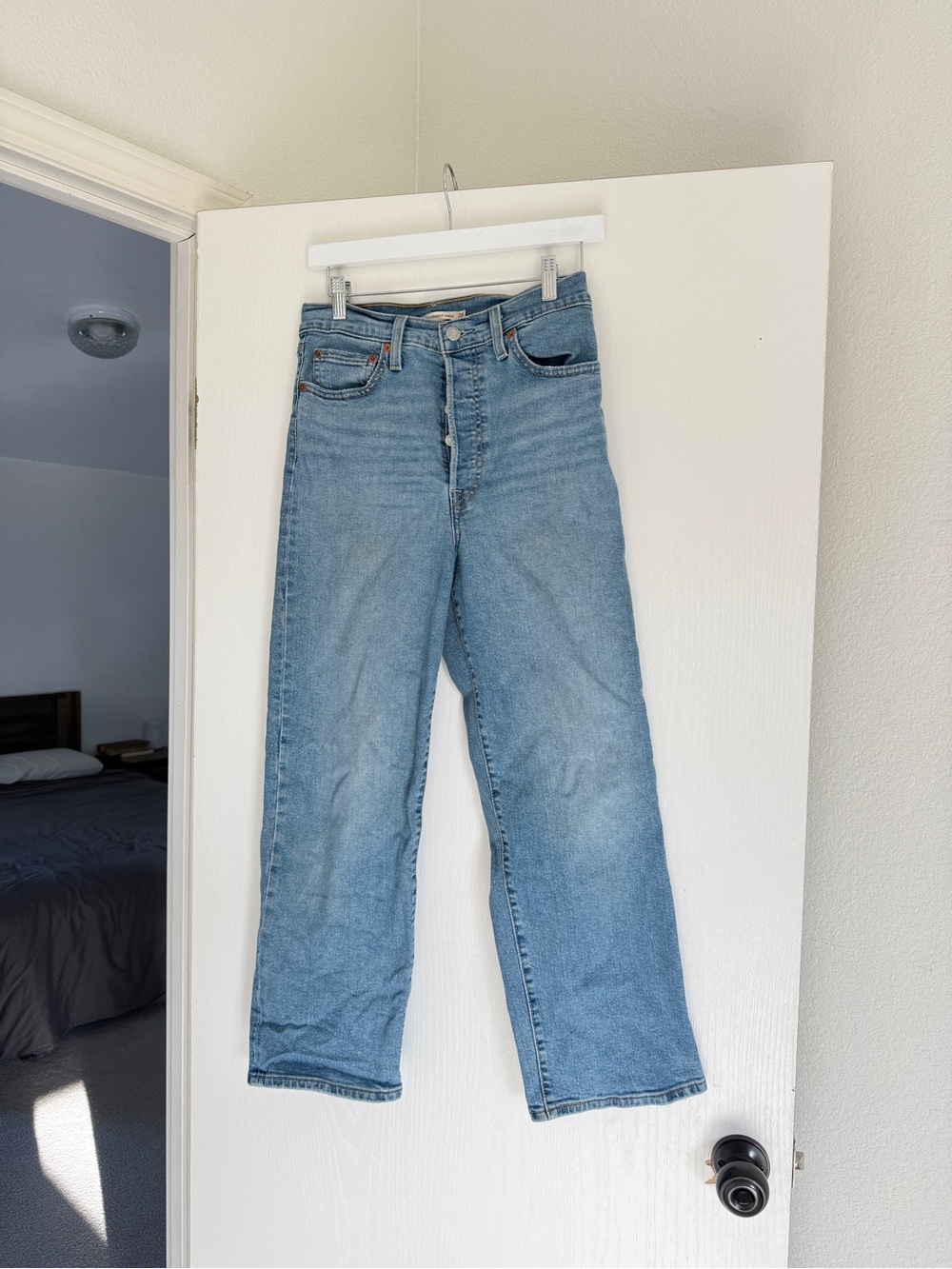 Levi's Light Blue Straight Leg Women's Jeans